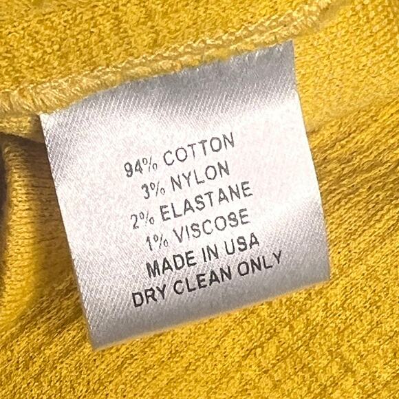 Buchanan Kang Size 4 Yellow Black Bodycon Sheath Dress Cinch Corset Sleeveless - Picture 8 of 8